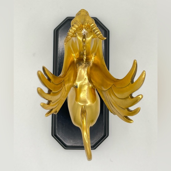 Metropolitan Museum Of Art MMA vintage gold bronze GRIFFIN LION sculpture statue - Picture 7 of 14